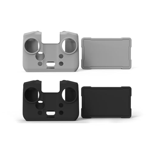 Xmipbs Silicone Protective Case Compatible with DJI Mavic 4 Pro Remote Controller, Soft Anti-Slip Shockproof Cover, Full Protection RC Pro 2 Controller Cover Compatible with RC PRO2 (Black) - Image 5
