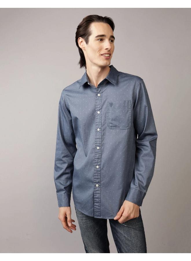 American Eagle Regular Fit Long Sleeve Shirt  - Image 1