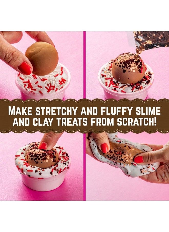 GirlZone - Cakes & Sweet Treats Slime Egg Fun Clay And Slime Kit To Make Slime For Girls Scented Slime For Kids And Slime Butter Awesome Gift Idea - Image 1