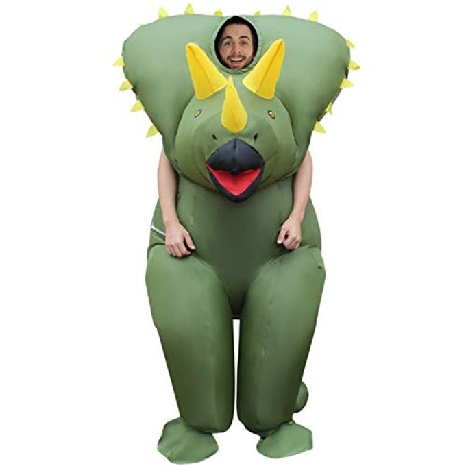 MORPH Inflatable Triceratops Costume Adult, Inflatable Dinosaur Costume Triceratops, Triceratops Inflatable Costume Adult - Image 5