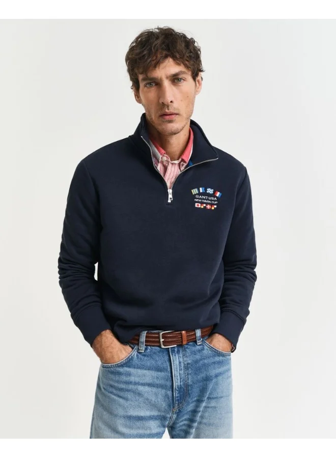 GANT Gant Graphic Half Zip