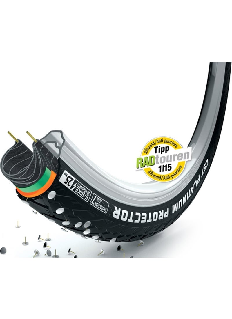 CST Tire 26X1.75 Platinum Protector Armored  - Image 1