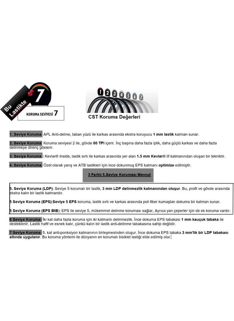 CST Tire 26X1.75 Platinum Protector Armored  - Image 2