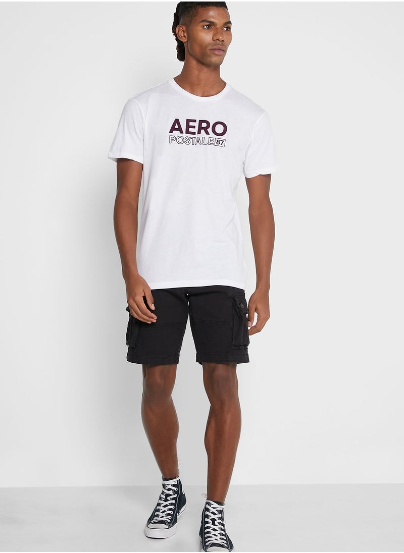 Aeropostale - Logo Crew Neck T-Shirt - Image 1