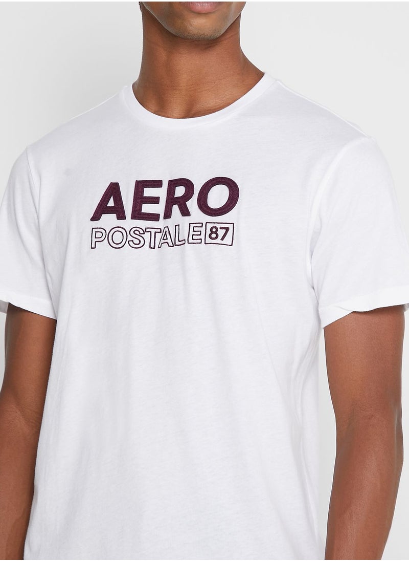 Aeropostale - Logo Crew Neck T-Shirt - Image 1