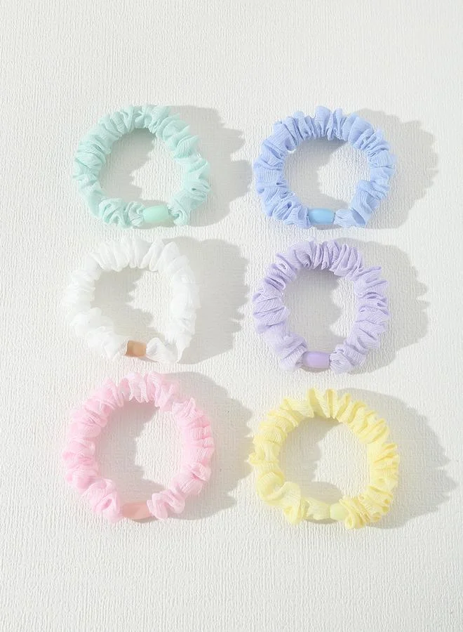 تايك تو Set of 6 - Textured Hair Ties