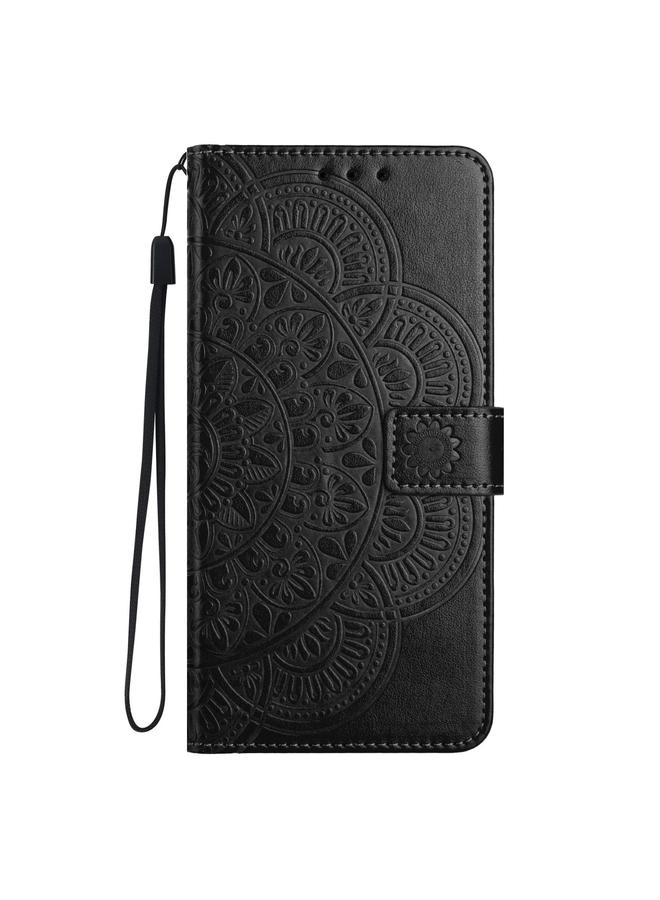 اس-توب جراب لهاتف Samsung Galaxy A56 5G، جراب جلدي منقوش بالزهور - Image 3