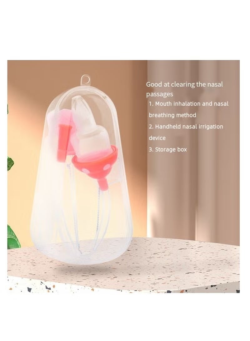 QZ A Nasal Dusting Device Suitable For Infants, Equipped With Clips, 100% Safe Infant Nasal Mucus Remover, Suitable For Infants (0 To 2 Years Old) Nasal Cleaner, With Adjustable Force For Greater Safety - Image 1