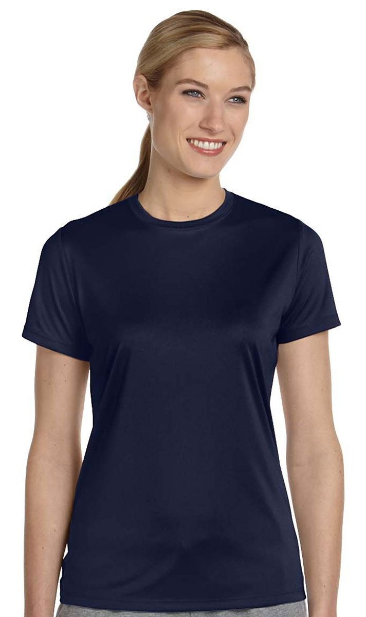 Hanes womens Sport Cool Dri Performance Short Sleeve Tshirt athletic shirts Navy XLarge US - Image 2