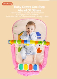 MaBaby حصائر ألعاب الأطفال، حصائر جيم بيانو مرحة قابلة للفك حصيرة ألعاب الأطفال مع موسيقى وأضواء ألعاب تعليمية إلكترونية  - Image 3