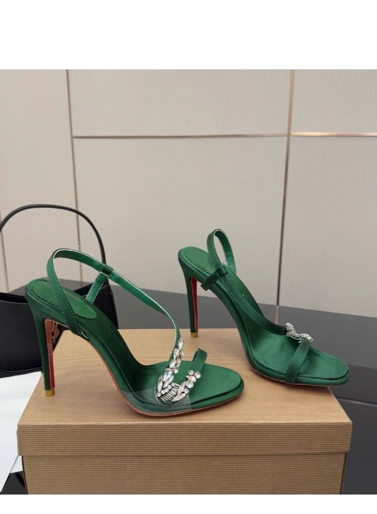 French Style Super Beautiful High-Heeled Sandals - Image 1