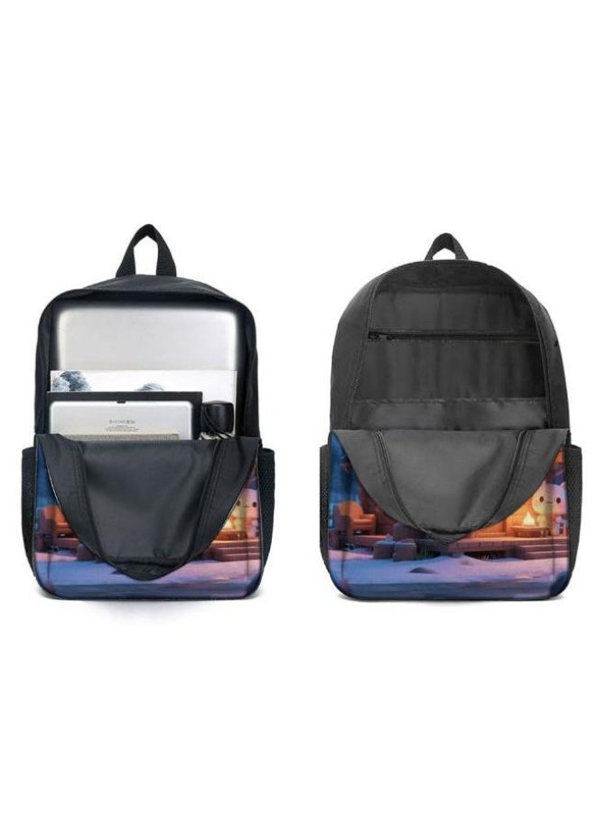 Cartoon backpack set, sweet style, add vitality to the campus (for primary and secondary schools, children) - 3 - Image 4