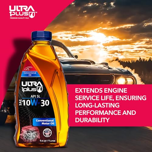 ULTRA 1PLUS SAE 10W-30 Conventional Motor Oil API SL - 1 QT - Image 3