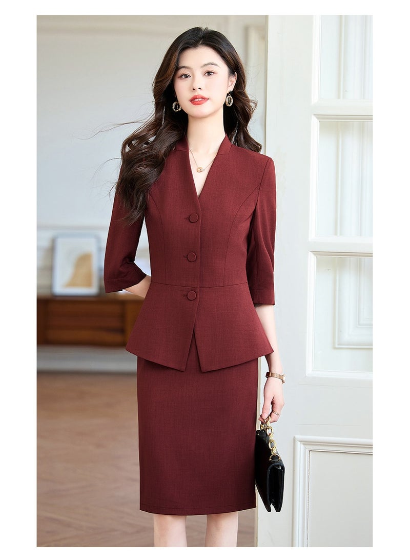 Shougu New Fashionable Casual Ms Suit Set  - Image 2