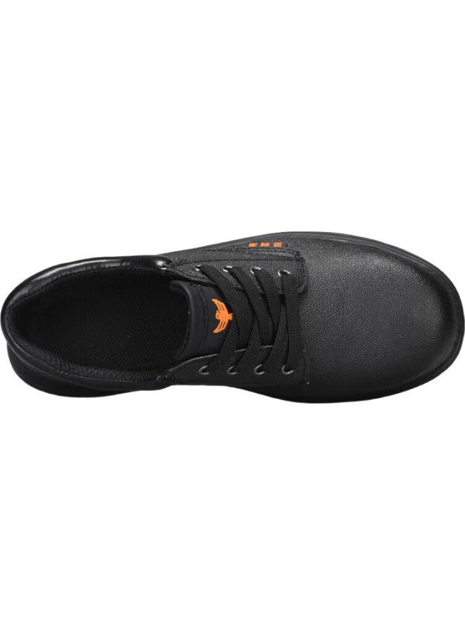 Blue Gull Shield Blue Owl Shield Safety Shoes For Men, Anti-Smashing, Anti-Puncture, La Labor Safety Certified, Steel Toe Cap, Steel Midsole, Cowhide, Wear-Resistant, Functional, Lightweight Work Shoes, Protective Shoes 088A Classic Cowhide Style 40 - Image 2