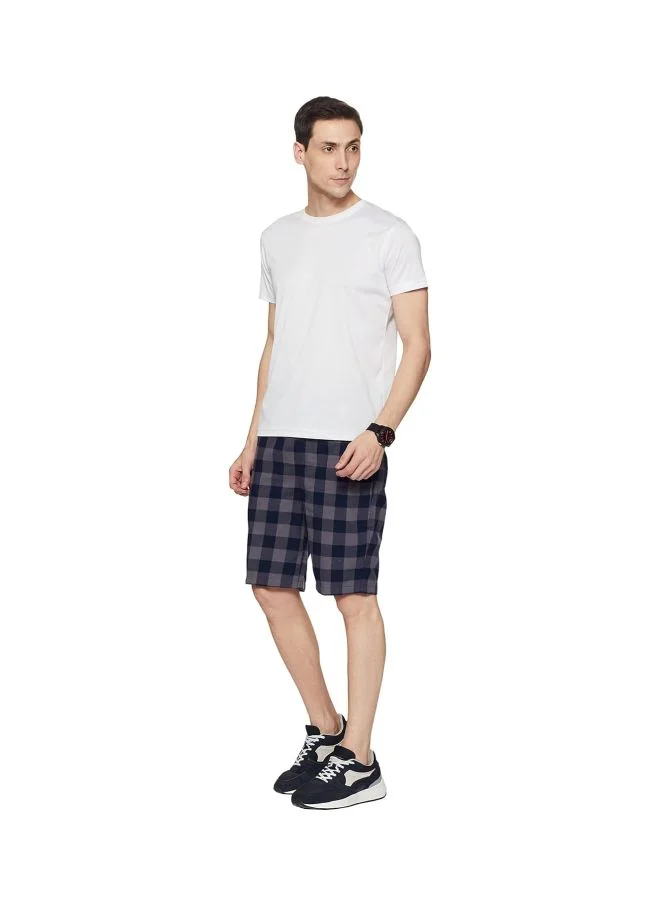 JOCKEY Jockey US88 Men Super Combed Mercerized Cotton Woven Fabric Regular Fit Printed Bermuda with Side Pockets