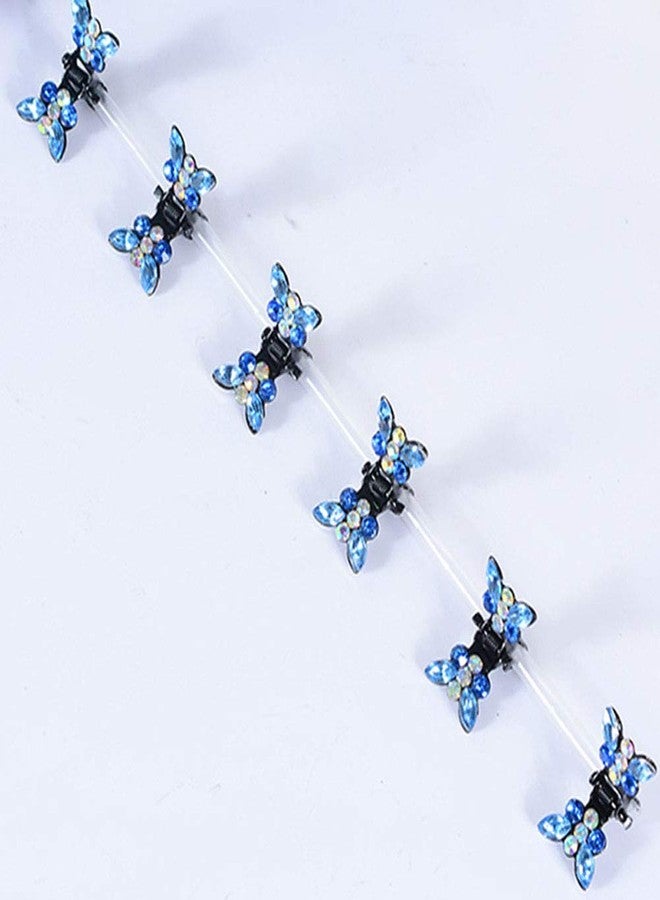 سوبيربليس 30 قطعة من مشابك الشعر الصغيرة متعددة الألوان والمزينة بأحجار الراين الكريستالية، مشابك شعر صغيرة، دبابيس شعر، إكسسوارات شعر - Image 5