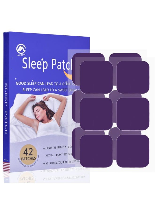 Generic Sleep Patches, Sleep Patch for Adults, Premium Ingredients Upgraded 42 Patches Set, Easy to Apply and Comfortable  - Image 1