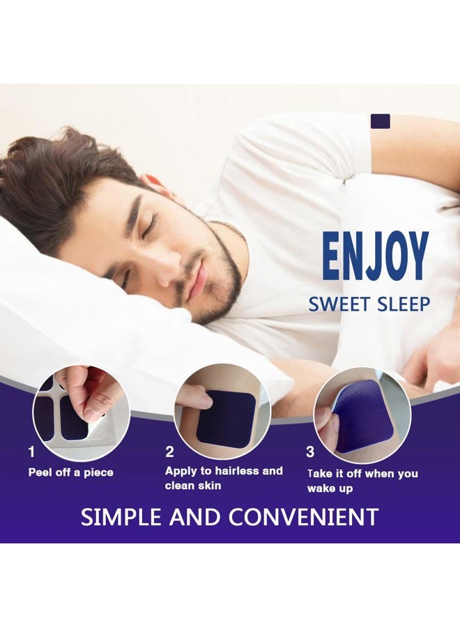Generic Sleep Patches, Sleep Patch for Adults, Premium Ingredients Upgraded 42 Patches Set, Easy to Apply and Comfortable  - Image 4