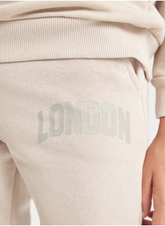 DeFacto Printed Elasticated Cuffed Jogger School Pants With Pockets  - Image 2