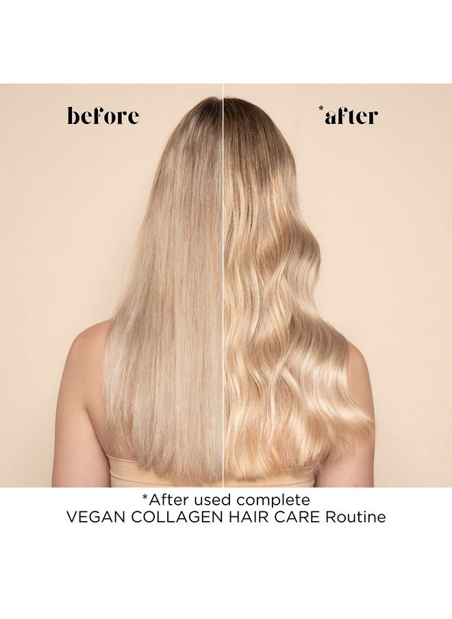 Pacifica Beauty Vegan Collagen Hydrating Conditioner Avocado Oil Vitamin B5 Soften Restore Shine Address Split Ends For Dry & Damaged Hair Add Shine Moisture Sulfate & Silicone Free Vegan  - Image 3