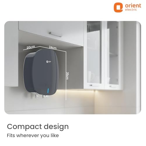 Orient Electric Instaflo Neo | 3 Litre Instant Water Heater | Shockproof | 6.5 bar pressure compatibility | Suitable for low & mid rise buildings | 6 years tank warranty | Gloss Finish - Image 3