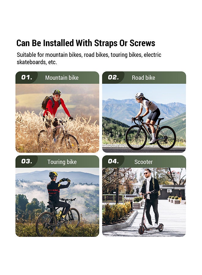 Bike Racks & Bags Bike Frame Bag 5L Waterproof Multifunctional Bike Bag for Bicycles with Large Capacity for Mountain Bikes Road Bike  - Image 2