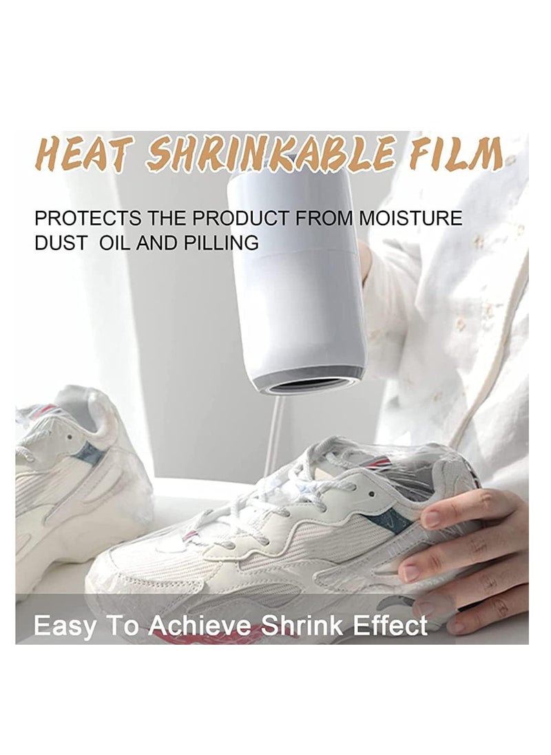 Generic Shrink Wrap Bags, PVC Clear Heat Sealer Bags, Seal Wrapping Supplies, Waterproof Odorless and Transparent, for Shoes Storage, Gifts, Remote Control, Books, DIY Crafts Packaging, 50pcs (20 * 35cm)  - Image 2