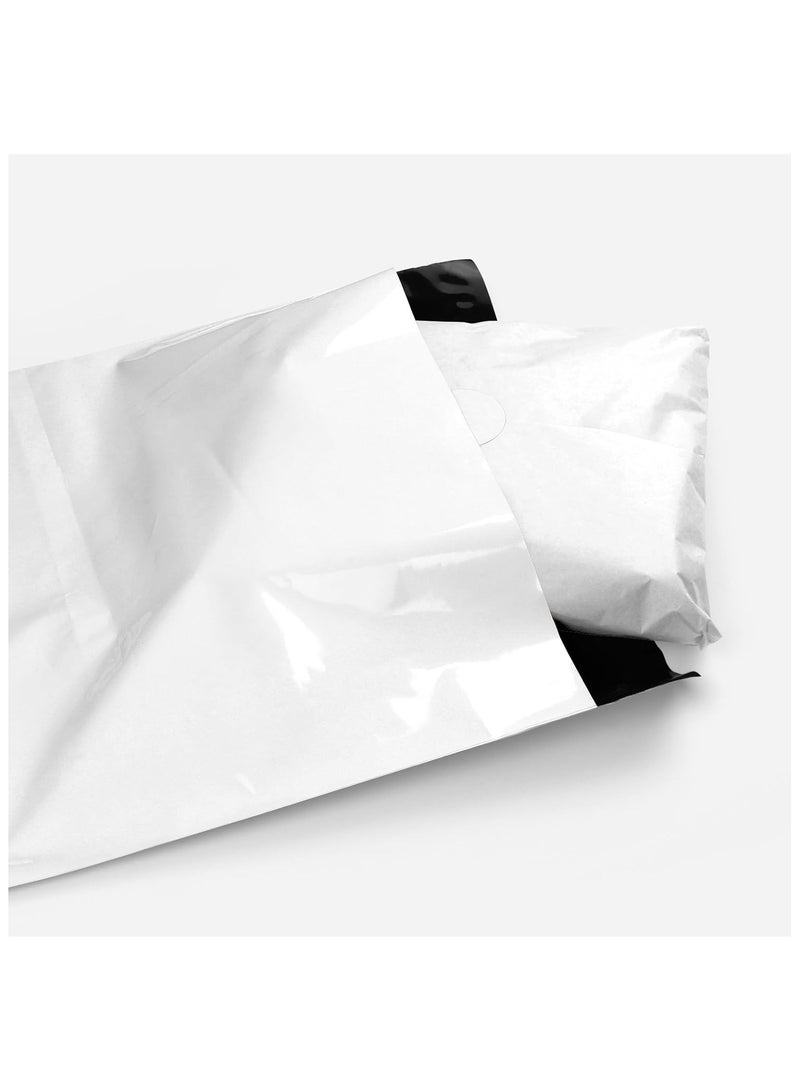 100PCS Poly Mailers 9.8x13.8Inch - Self Adhesive Shipping Bags - Strong Thick Mailing Bags for Clothing, Lightweight Shipping Envelopes, Waterproof and Tear-Proof Postal Bags - Image 4