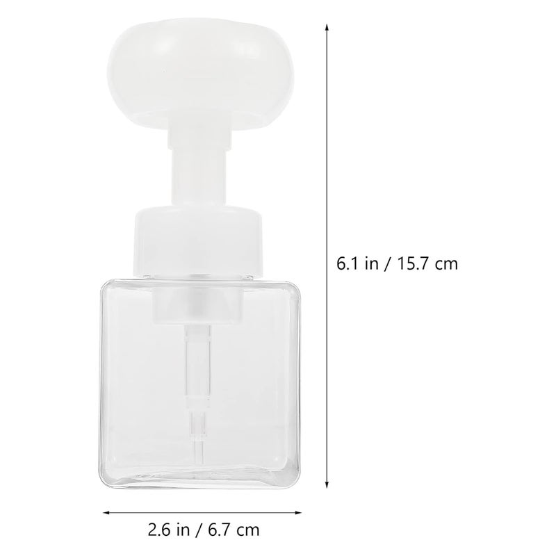 SNAPSHOPECOM snapshopecom Foam Pump Bottle Multiple uses for Home Bathroom Kitchen wash Basin Portable with Large Caliber Design for Distribute Lotion Shampoo Shower Gel Hand wash Bottle 1 pcs - Image 2