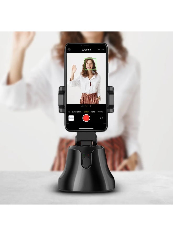 AOCHUAN Smart Auto Face Tracking Phone Holder – 360° Rotation for Vlogging & Live Streaming - Image 1