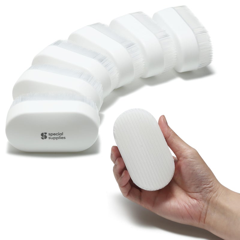 Special Supplies Sensory Brush Therapressure Therapy Brush for Occupational and Sensory Brushing Stimulating and Calming Tools for Kids and Adults Soft Flexible Bristles Latex Free 6 Pack