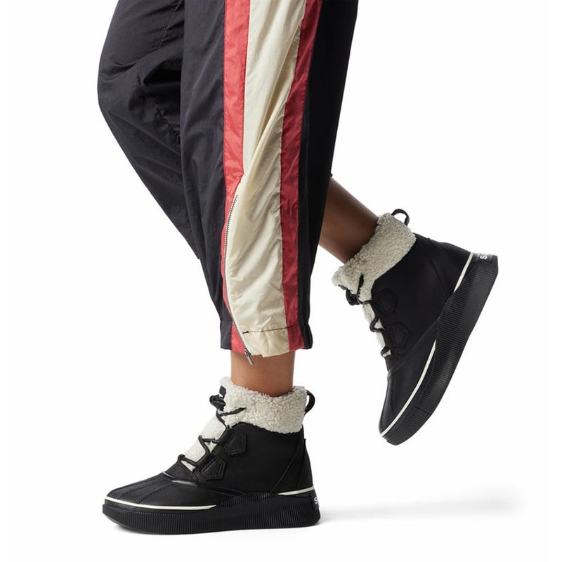 SOREL Women's Out N About lV Chillz Waterproof Boot - Black, Chalk - 8 - Image 2