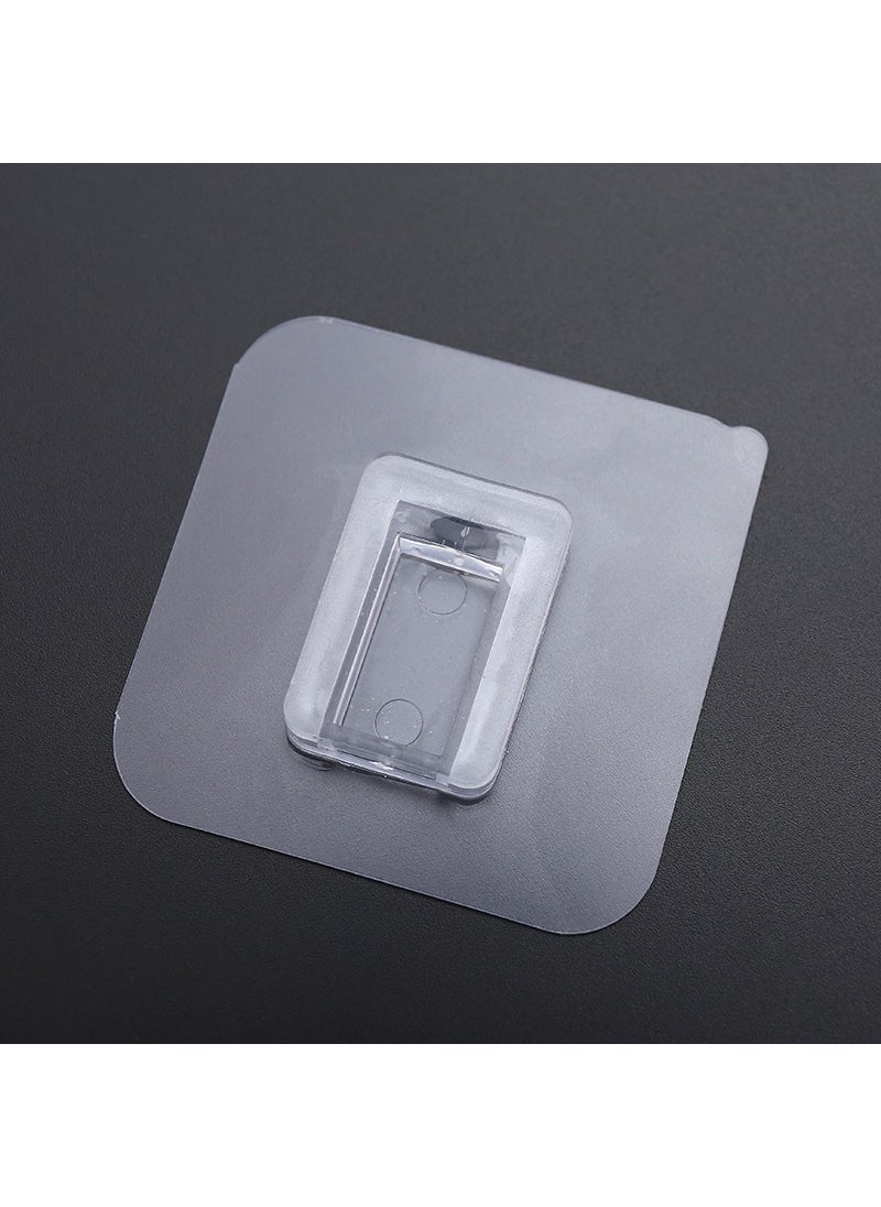 1 x 5 pcs Seamless Adhesive Hooks Set for Bathroom Kitchen 6x 6 mahjong buckle 