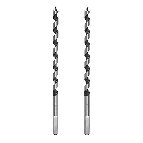 LDEXIN 2 قطع مثقاب خشبي بنقطة براد مع عمود سداسي - Image 1