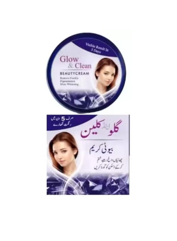 Glow Glow & Clean  Beauty Cream  Suitable All Type of Skin  - Image 1