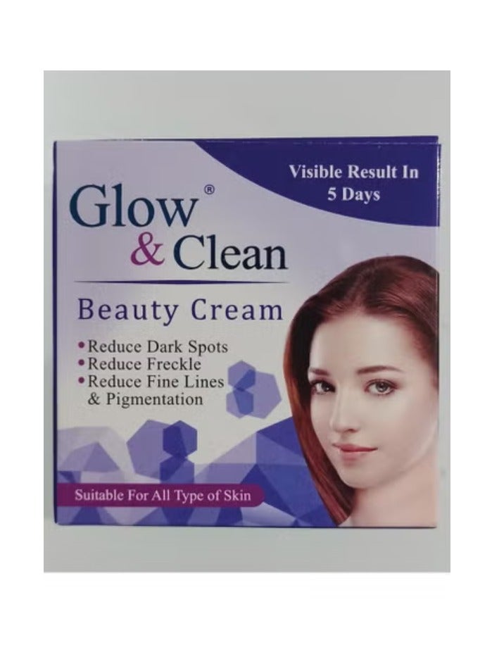 Glow Glow & Clean  Beauty Cream  Suitable All Type of Skin  - Image 2