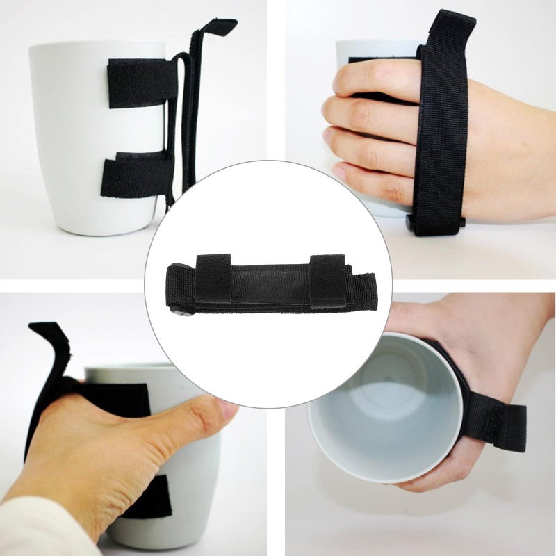 Adaptive Utensil Cuff Adjustable Fork Spoon Holder Strap for Elderly Disabled Aid - Image 5