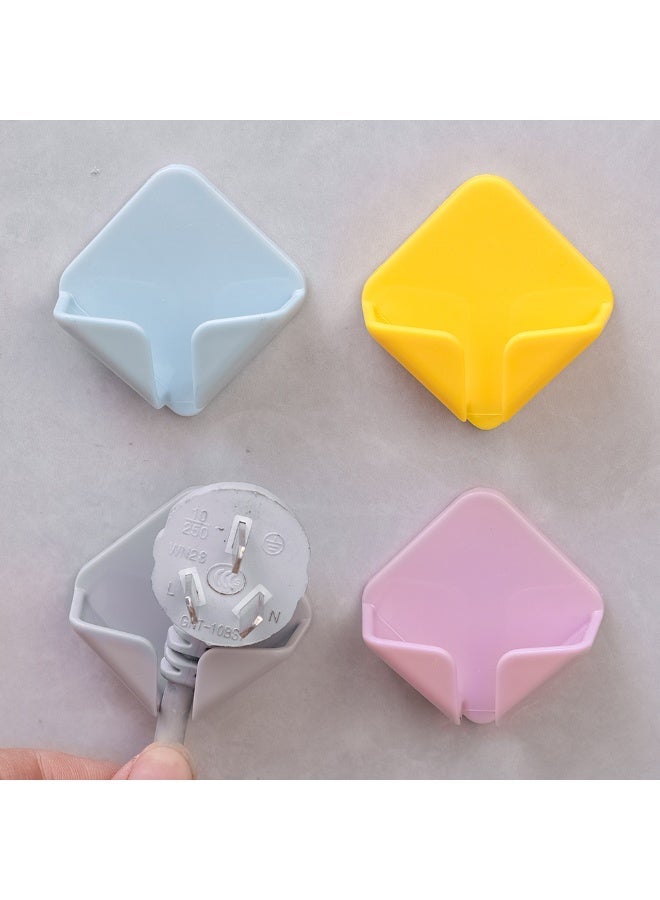 1-5Pcs/Pack Wall Storage Hook Punch-free Power Plug Socket Holder Kitchen Tool Hook Wall Adhesive Hanger Bathroom Storage Tool - Image 3