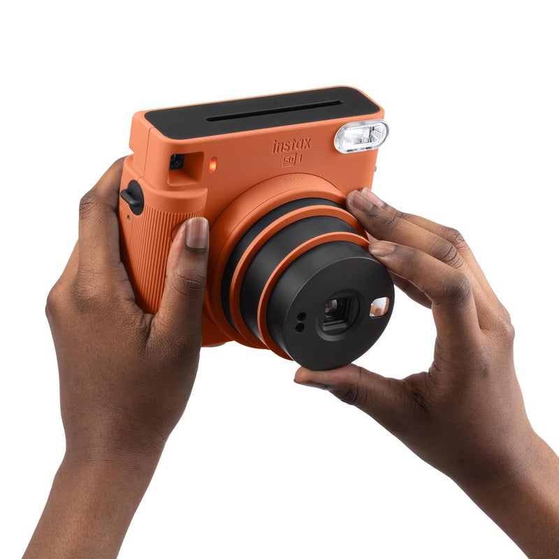 Instax Fujifilm Square SQ1 Camera - Terracotta Orange - Image 2