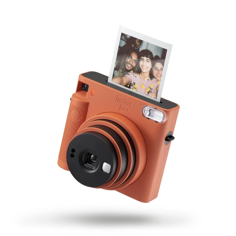 Instax Fujifilm Square SQ1 Camera - Terracotta Orange - Image 1