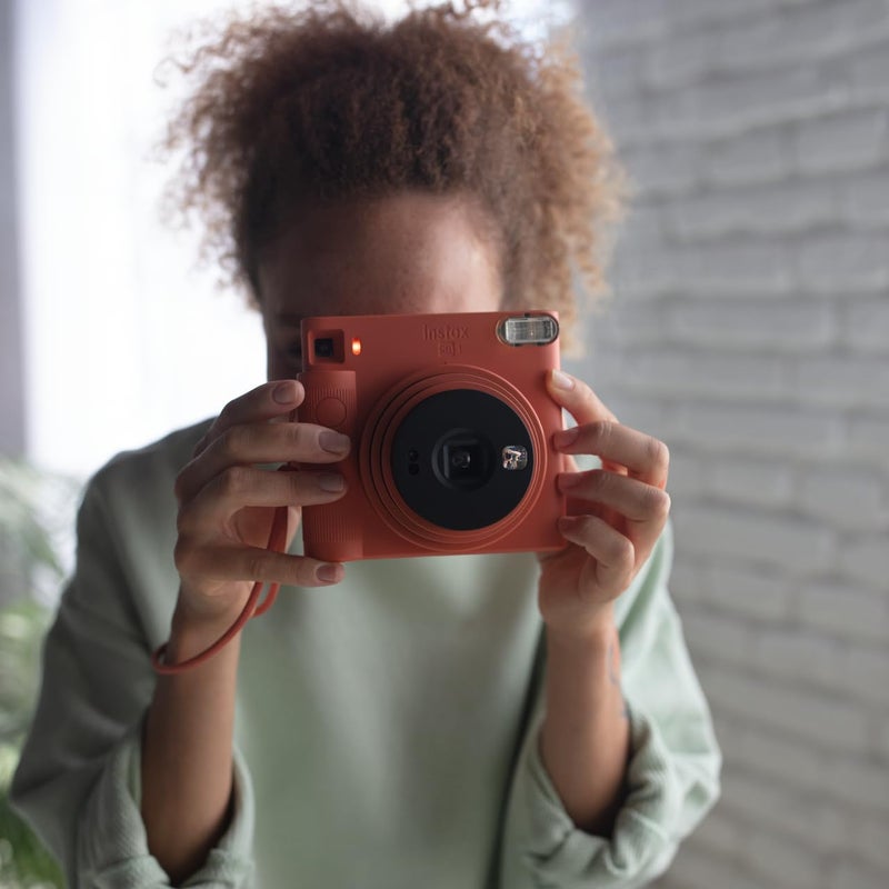 Instax Fujifilm Square SQ1 Camera - Terracotta Orange - Image 3