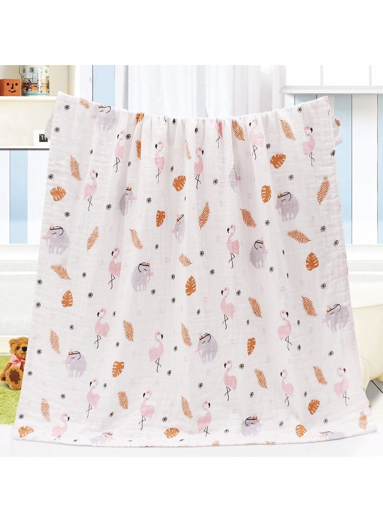 مناديل استحمام مطبوعة برسوم كرتونية من القطن النقي