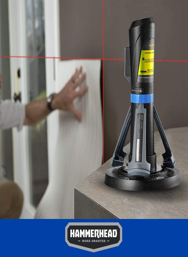Hammerhead Compact Self-Leveling Cross Line Laser with Tripod Stand - HLCL001 - Image 4