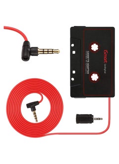 iSmart Cassette Adapter for Cars, Car Audio Cassette to Aux Adapter, 3.5 MM universal Aux Cable Tape Adapter for Car, Phone, MP3  - Image 1