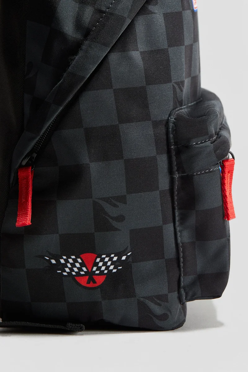 اتش اند ام حقيبة ظهر مزينة بطبعات