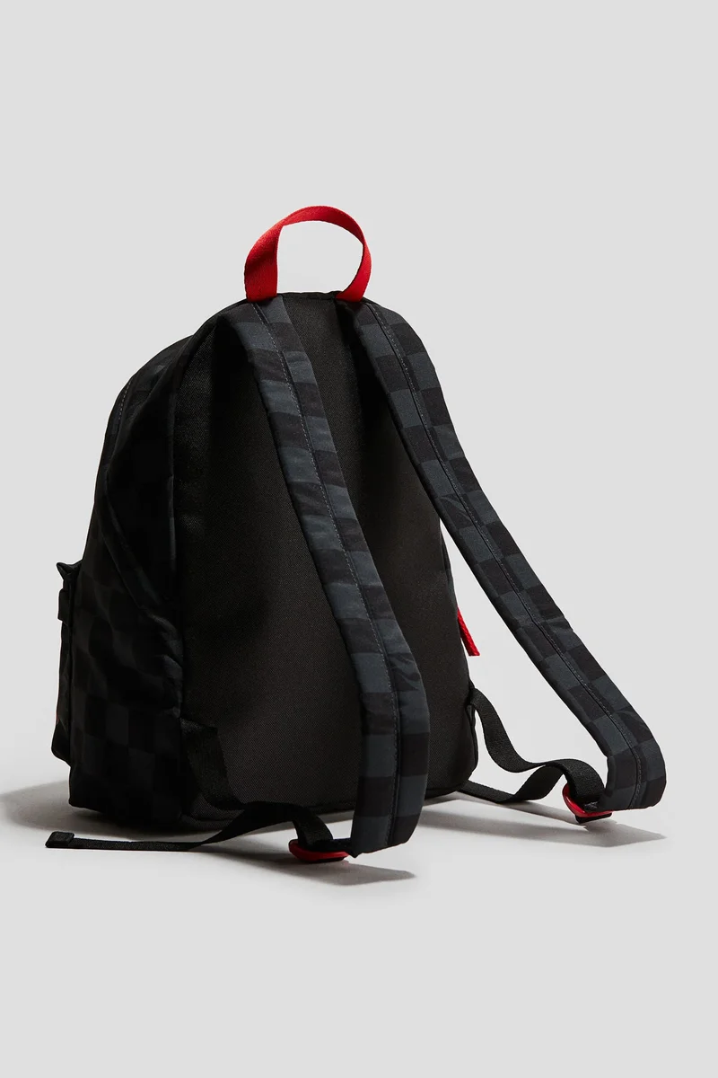 اتش اند ام حقيبة ظهر مزينة بطبعات