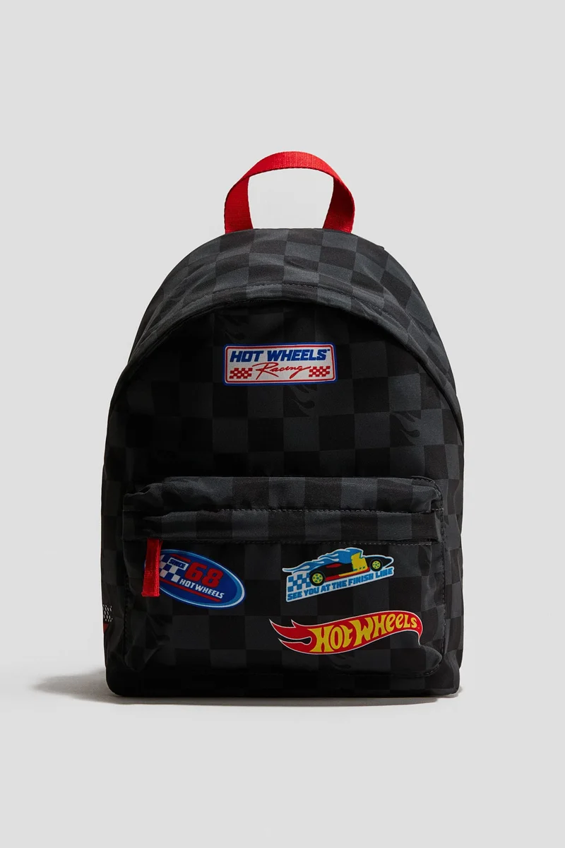 اتش اند ام حقيبة ظهر مزينة بطبعات