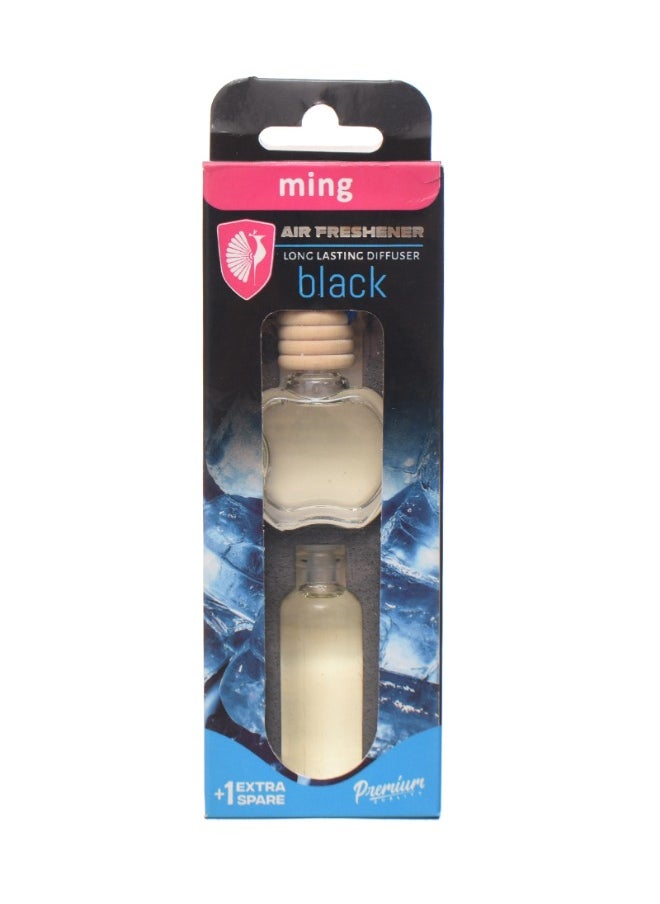 Generic - AIR Freshener Long Lasting Diffuser With Extra Spare-  black ice - Image 1
