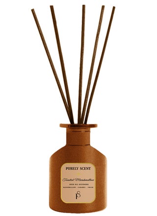 Toasted Marshmallow Reed Diffuser – Large 200ML Long Lasting Home Fragrance Diffuser – Sweet Marshmallow & Vanilla Essential Oil Reed Diffuser – Cozy Winter Aromatherapy Decor - pzsku/ZD14A511B69E264E31145Z/45/1748952048/e9197b32-80ea-4113-b250-e951faf49a7f